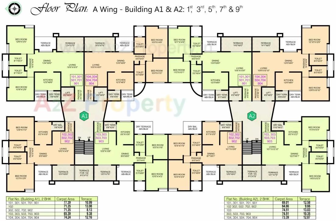 Layout of real estate project Satyam Serenity located at Pune-m-corp, Pune, Maharashtra