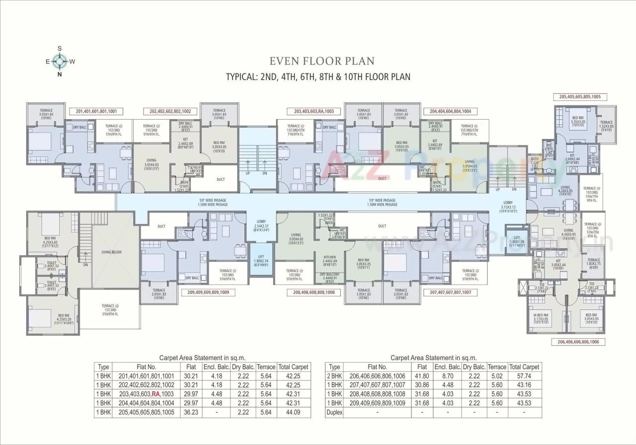 Layout of real estate project Sbm Aviva located at Hinjavadi-ct, Pune, Maharashtra