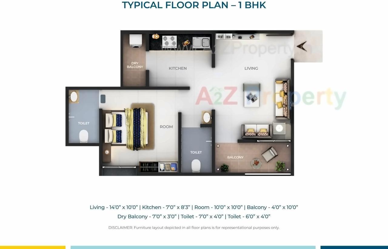 Layout of real estate project Shades located at Mundhawa, Pune, Maharashtra