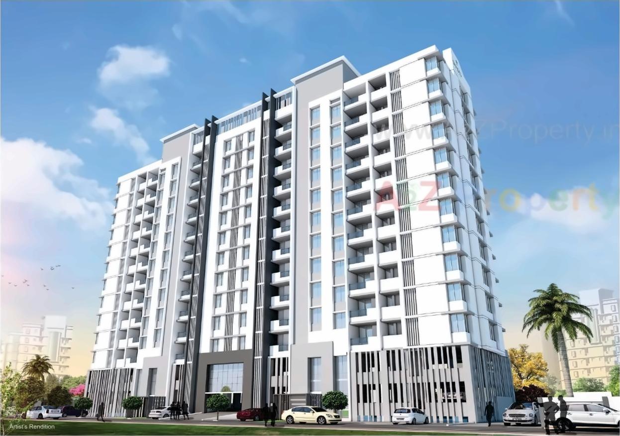 3D Elevation of real estate project Shades located at Mundhawa, Pune, Maharashtra