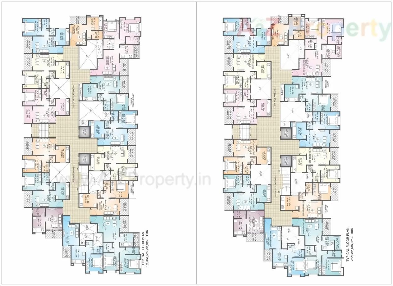 Layout of real estate project Shamiraa Heights located at Uravade, Pune, Maharashtra