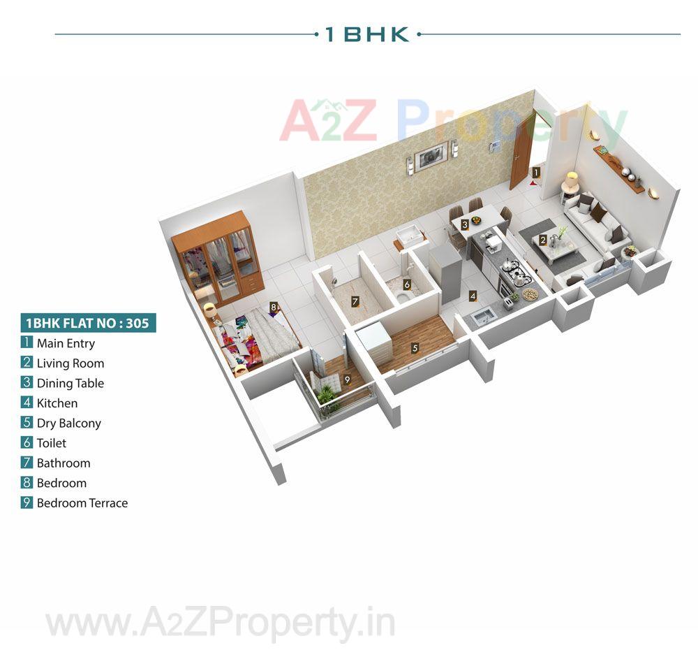 1bhk Cs 2 Big of real estate project Shankeshwar Wisdom located at Pimpri-chinchawad-m-corp, Pune, Maharashtra
