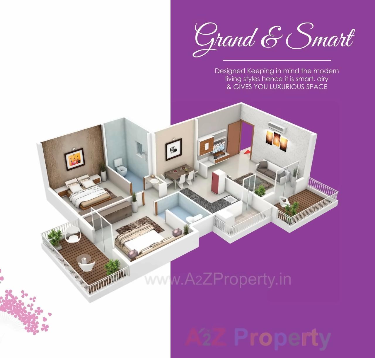 Layout of real estate project Shantai Divine Bliss located at Punawale, Pune, Maharashtra