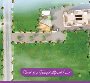 Elevation of real estate project Shantai Divine Bliss located at Punawale, Pune, Maharashtra