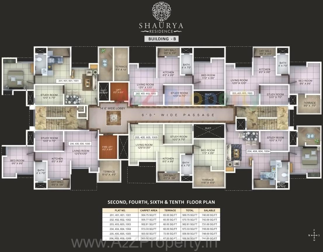 Layout of real estate project Shaurya Residence located at Lohgaon, Pune, Maharashtra
