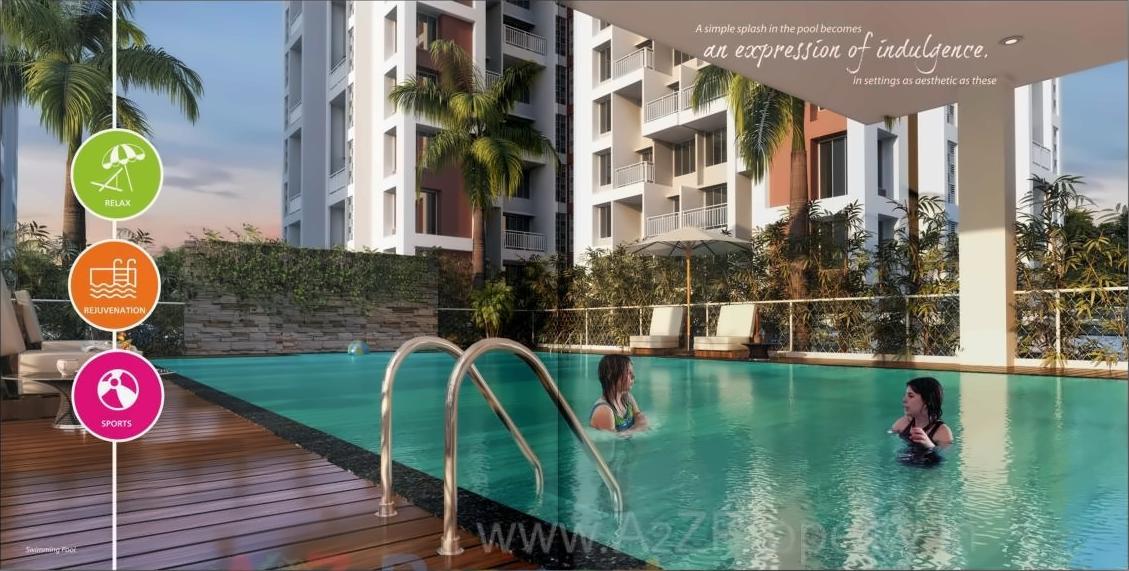 3D Elevation of real estate project Shiv Zen World located at Manjari-bk, Pune, Maharashtra