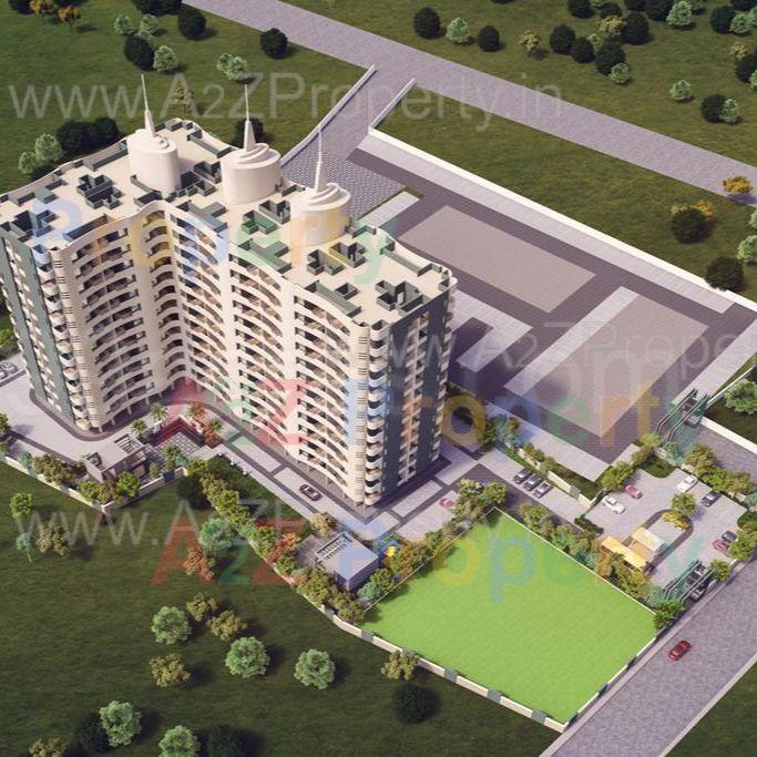 3D Elevation of real estate project Shivam Greencourt located at Mahalunge, Pune, Maharashtra