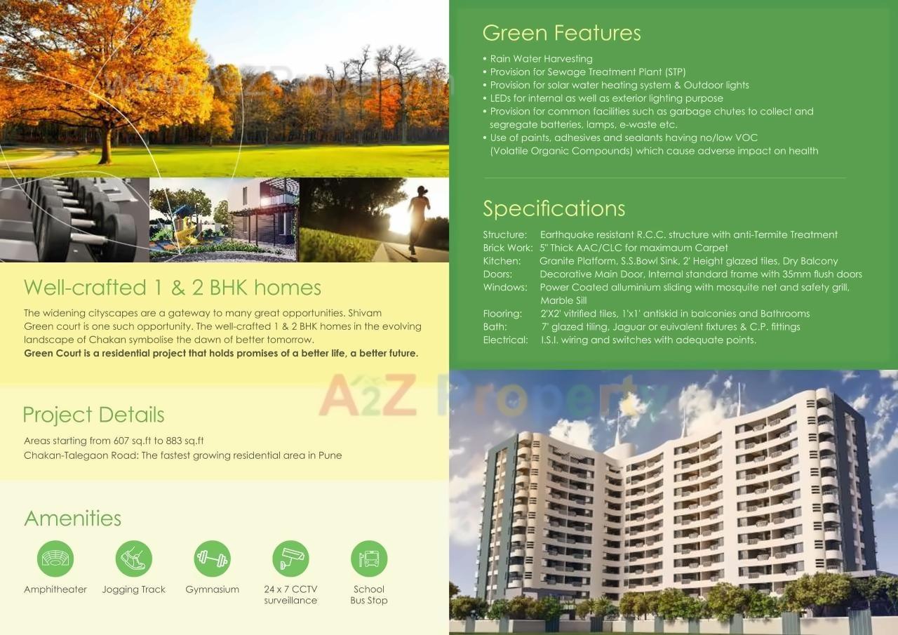  of real estate project Shivam Greencourt located at Mahalunge, Pune, Maharashtra
