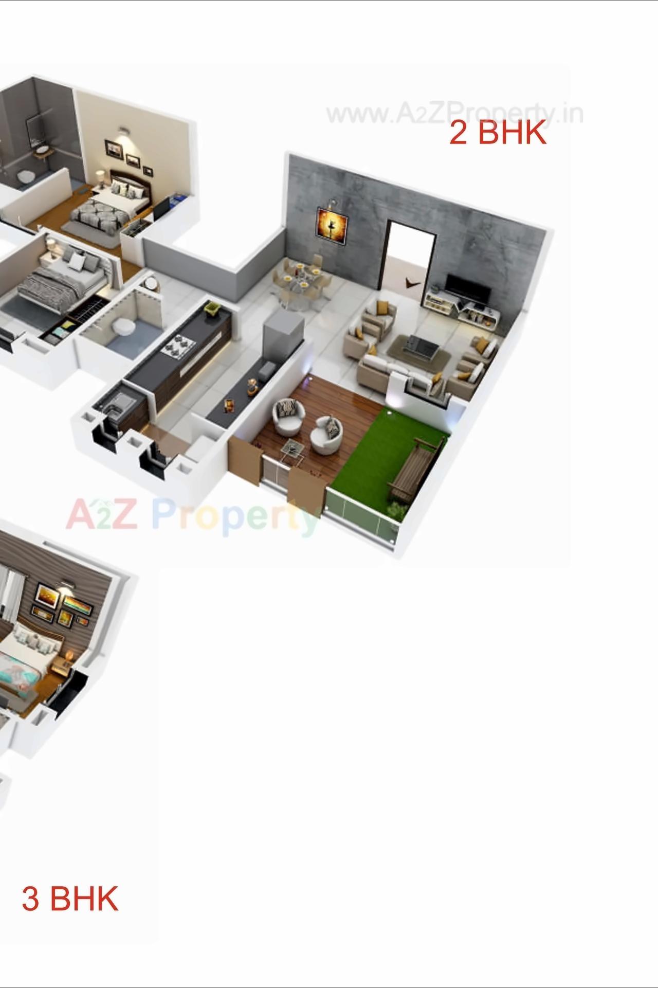 Layout of real estate project Shivom Regency located at Baner, Pune, Maharashtra