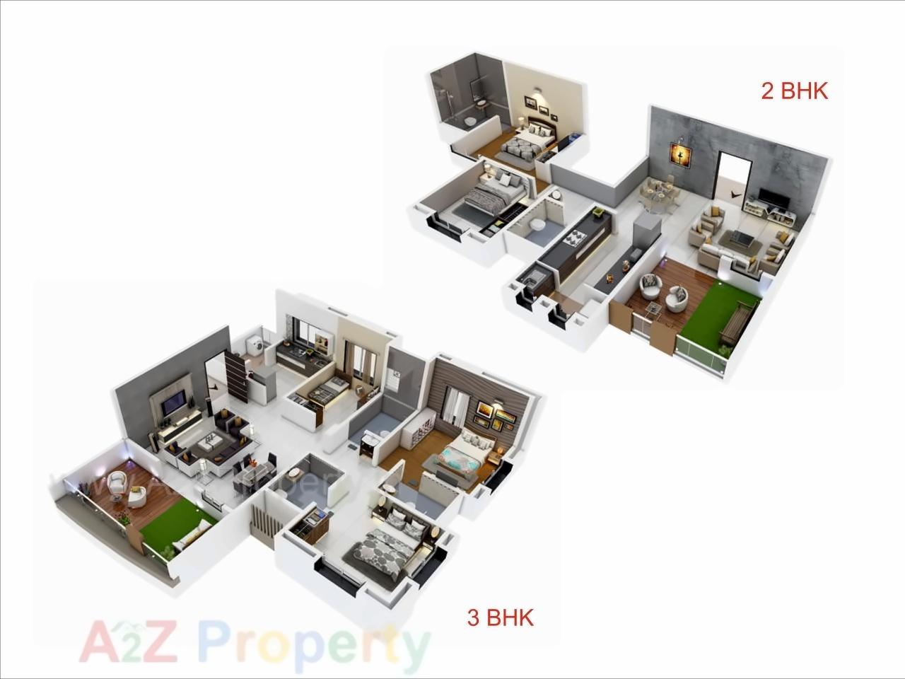 Layout of real estate project Shivom Regency located at Baner, Pune, Maharashtra