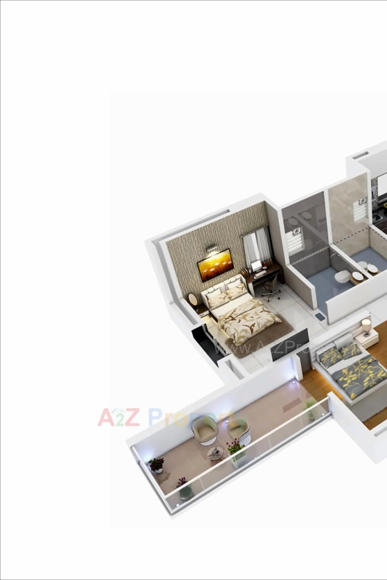 Layout of real estate project Shivom Regency located at Baner, Pune, Maharashtra