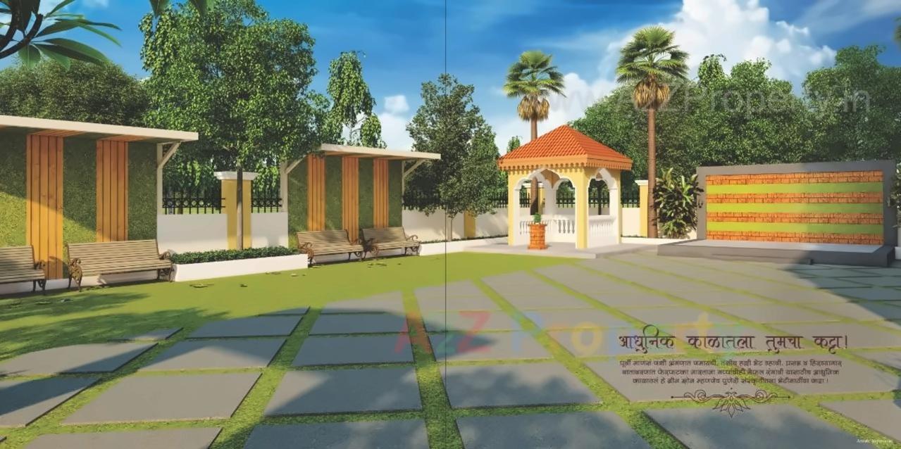 3D Elevation of real estate project Shivteerth Legacy located at Pimpri-chinchawad-m-corp, Pune, Maharashtra