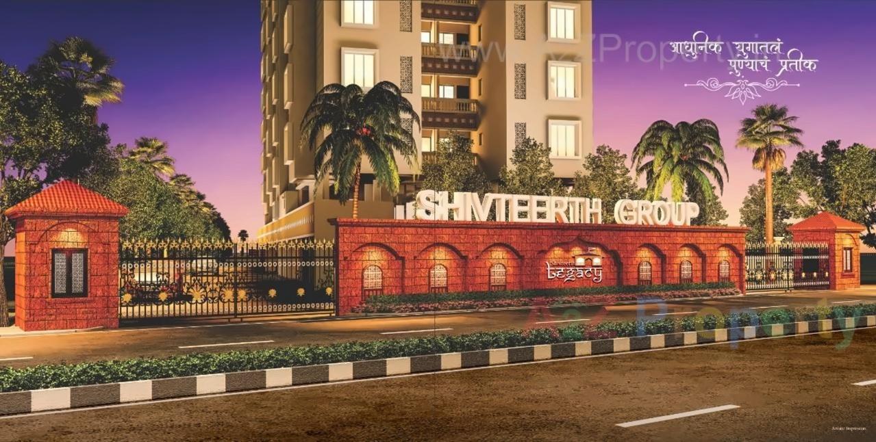 3D Elevation of real estate project Shivteerth Legacy located at Pimpri-chinchawad-m-corp, Pune, Maharashtra