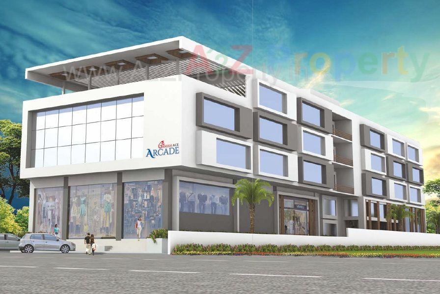 Shop Spaces In Rahatni of real estate project Shree Ganesh Ace Arcade located at Pimpri-chinchawad-m-corp, Pune, Maharashtra