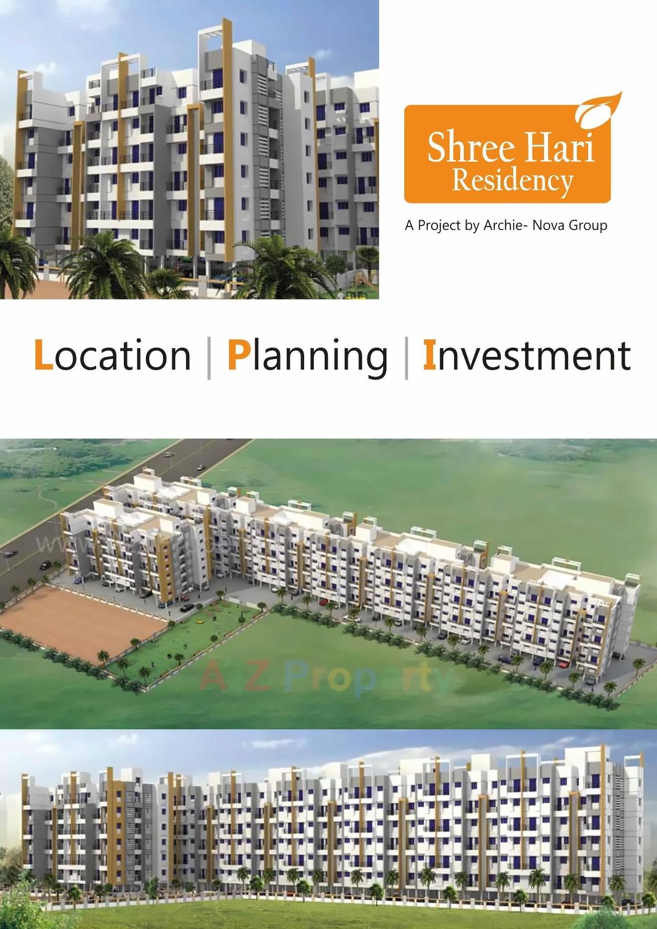 3D Elevation of real estate project Shree Hari Residency located at Chakan-ct, Pune, Maharashtra