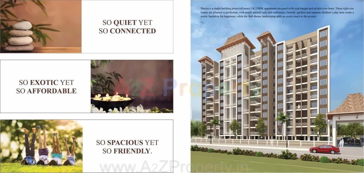 3D Elevation of real estate project Shreya located at Punawale, Pune, Maharashtra