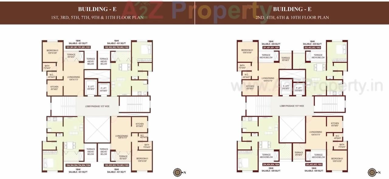 Layout of real estate project Shreya located at Punawale, Pune, Maharashtra