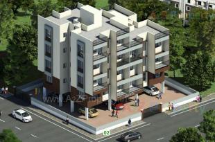 Elevation of real estate project Shriyog located at Katraj, Pune, Maharashtra