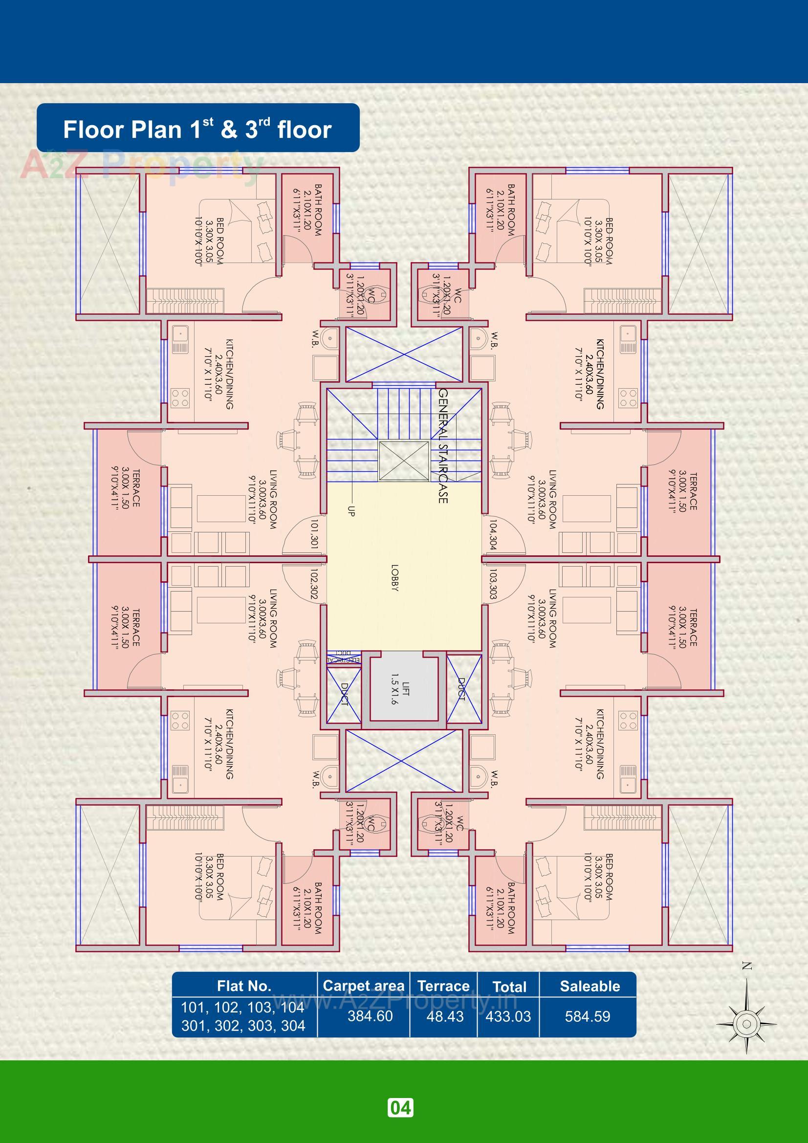 Layout of real estate project Shriyog located at Katraj, Pune, Maharashtra