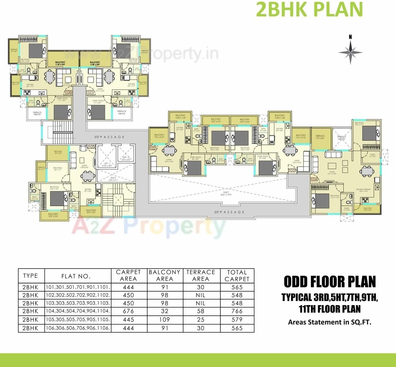 Layout of real estate project Shubhankar Durvaa located at Dhanori, Pune, Maharashtra