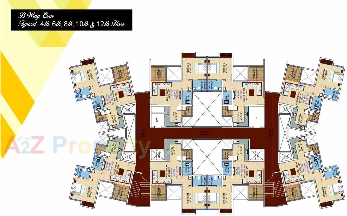 Layout of real estate project Shubharambh located at Pimpri-chinchawad-m-corp, Pune, Maharashtra