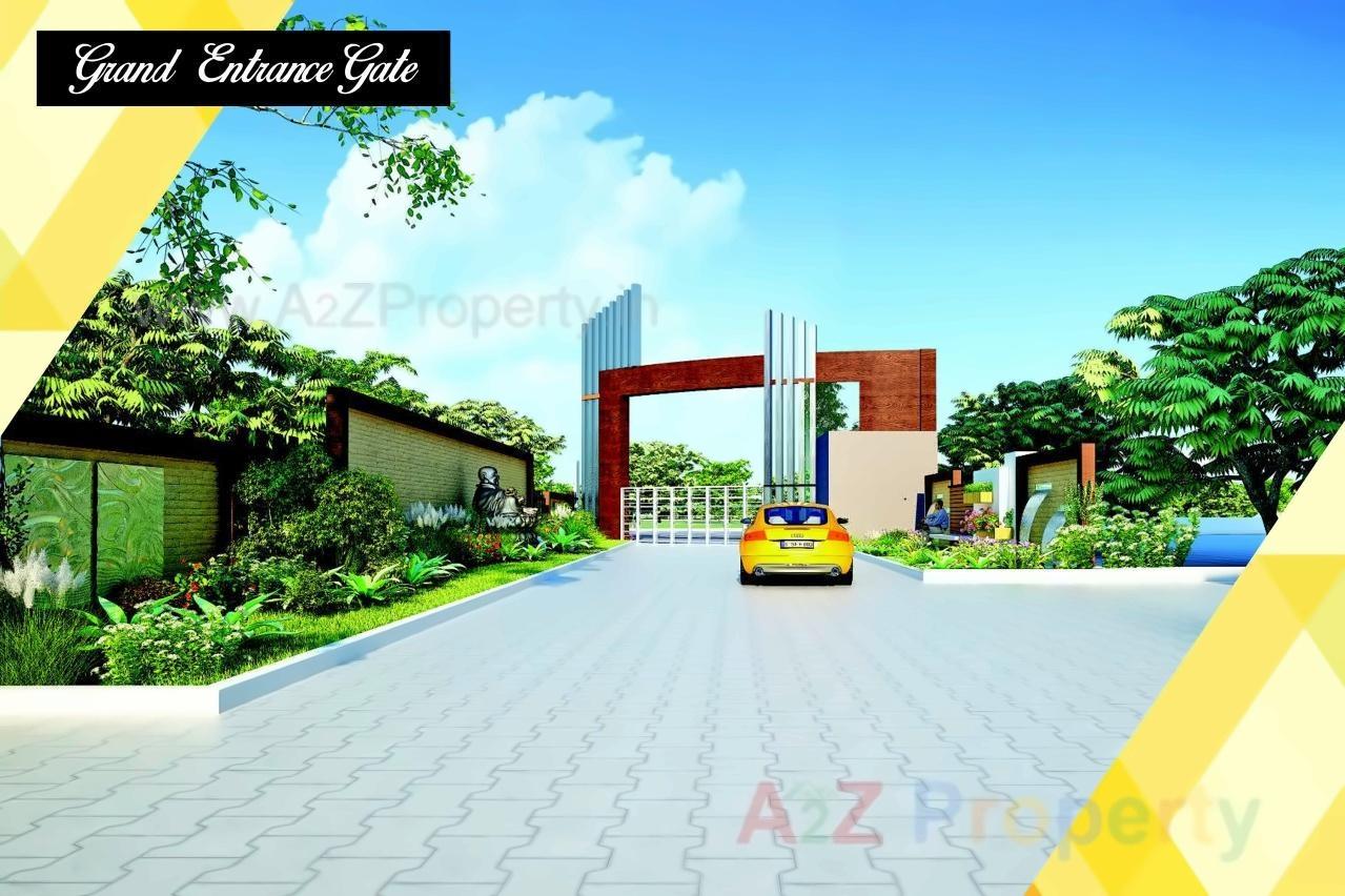 3D Elevation of real estate project Shubharambh located at Pimpri-chinchawad-m-corp, Pune, Maharashtra