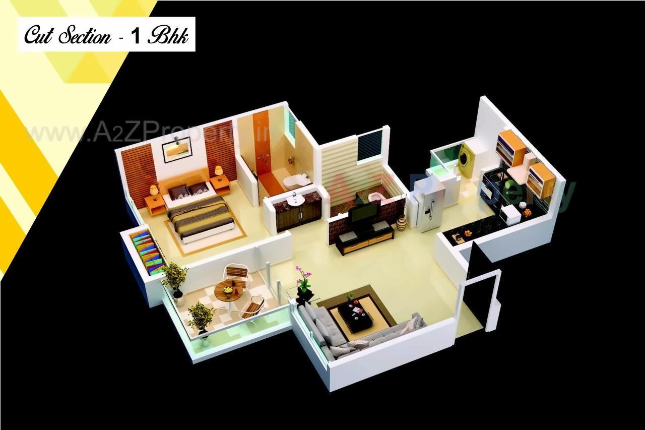 Layout of real estate project Shubharambh located at Pimpri-chinchawad-m-corp, Pune, Maharashtra