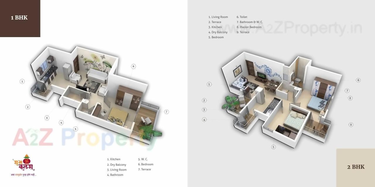 Image 19688 11 of real estate project Shubhkalash located at Pimpri-chinchawad-m-corp, Pune, Maharashtra