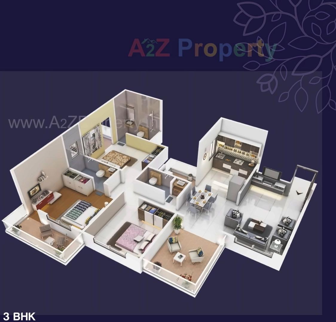 Layout of real estate project Siddh Amara located at Pune-m-corp, Pune, Maharashtra