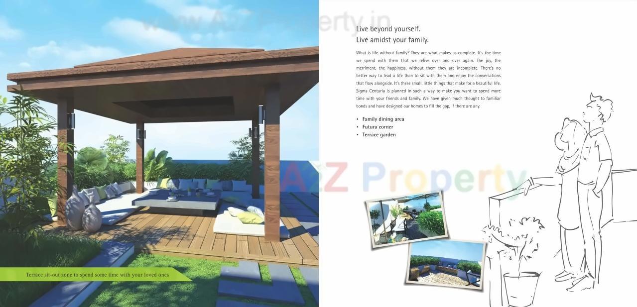 3D Elevation of real estate project Sigma Centuria located at Fursungi, Pune, Maharashtra