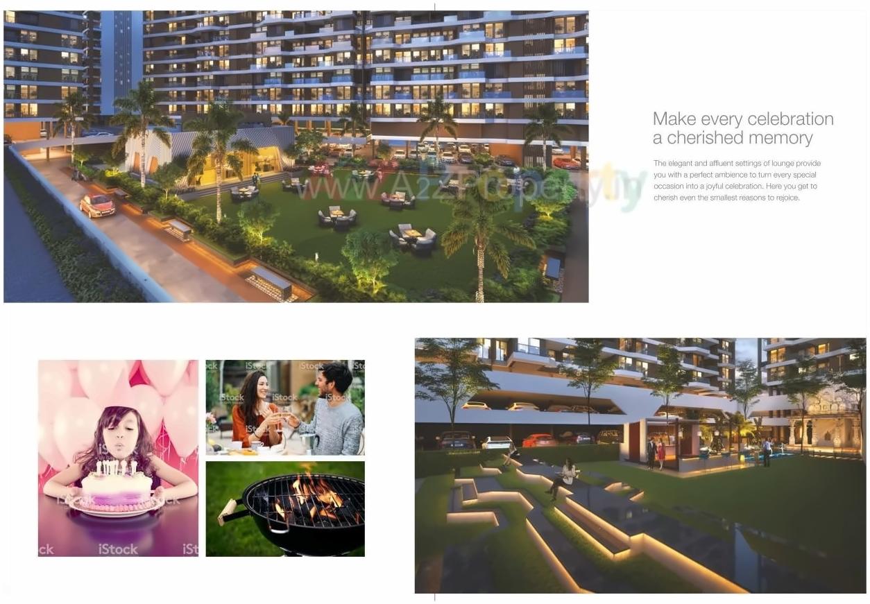 3D Elevation of real estate project Signature Park G located at Thergaon, Pune, Maharashtra