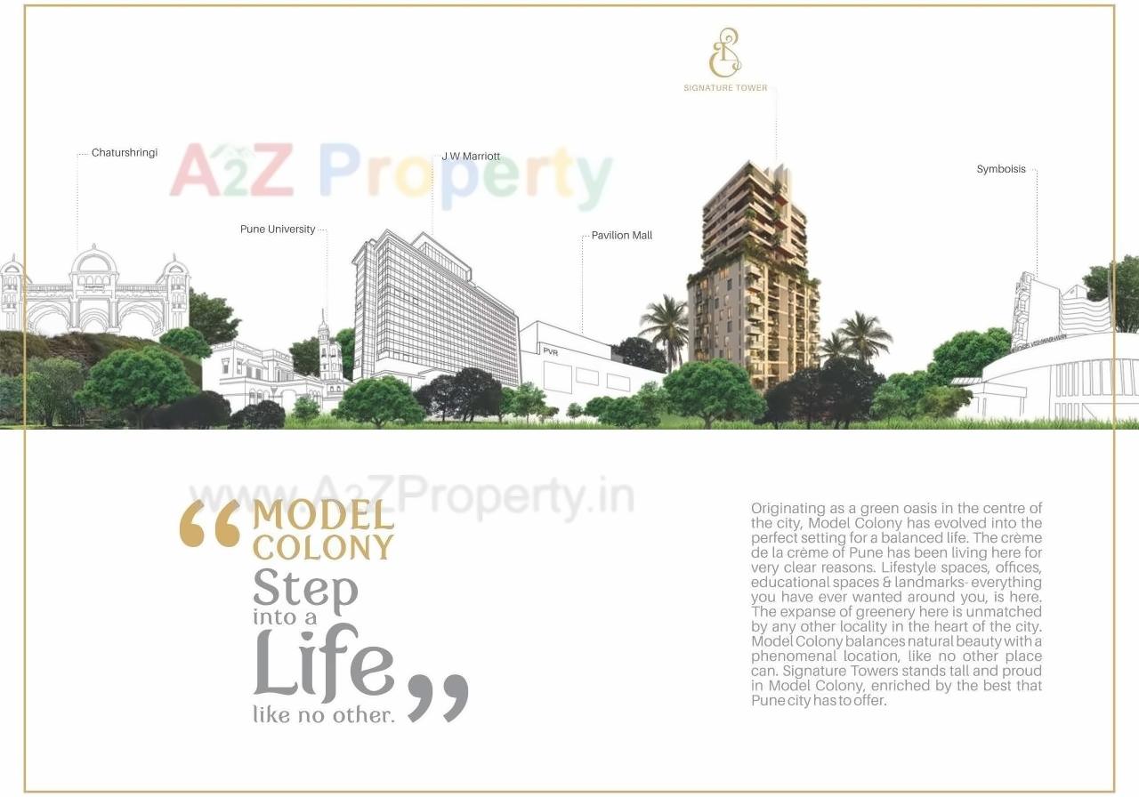  of real estate project Signature Tower located at Pune-m-corp, Pune, Maharashtra
