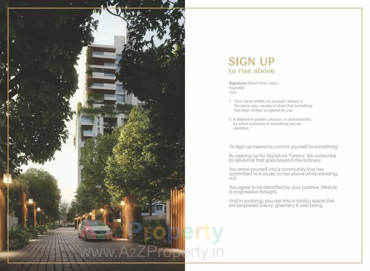  of real estate project Signature Tower located at Pune-m-corp, Pune, Maharashtra