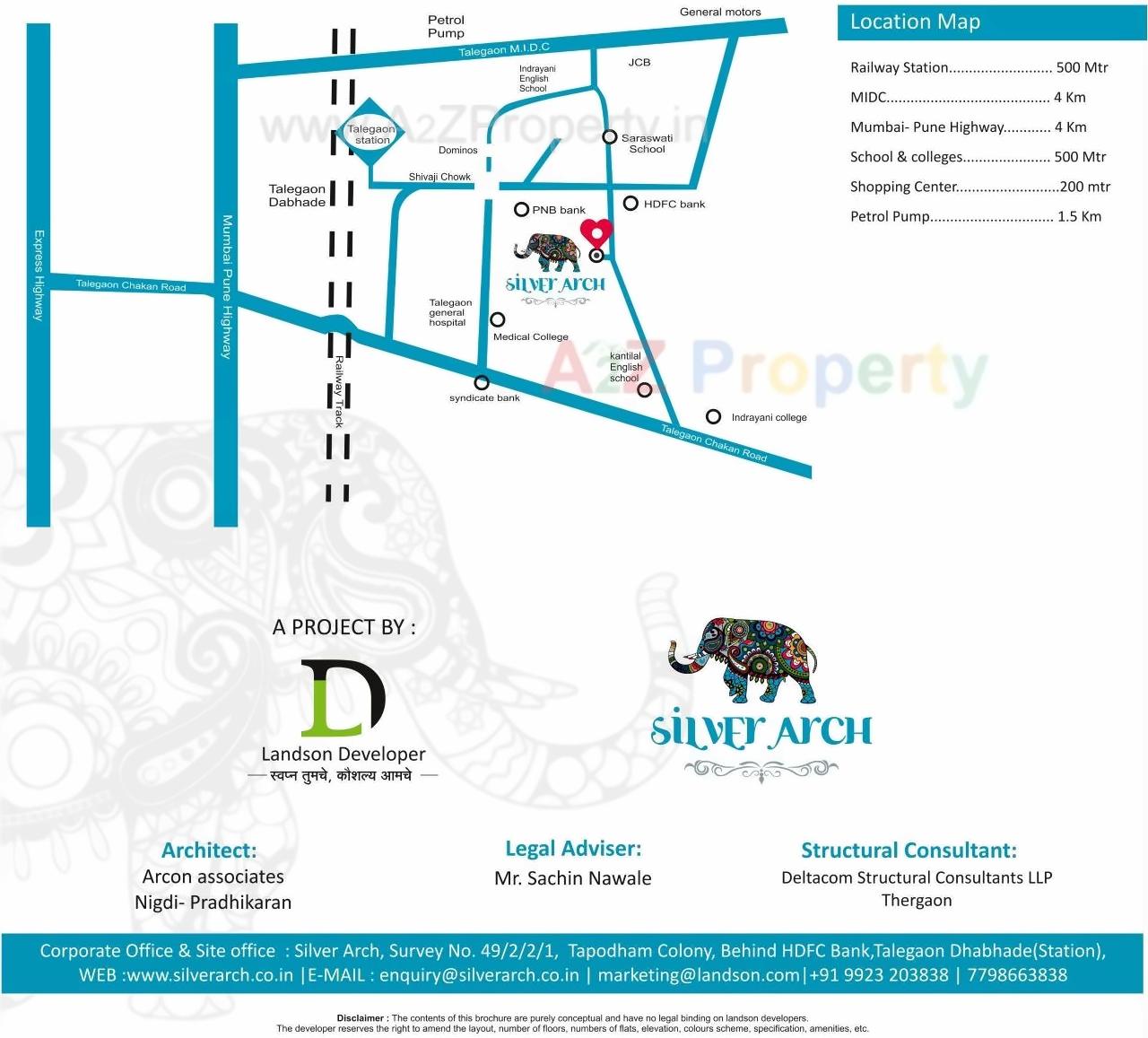  of real estate project Silver Arch located at Talegaon-dabhade-m-cl, Pune, Maharashtra