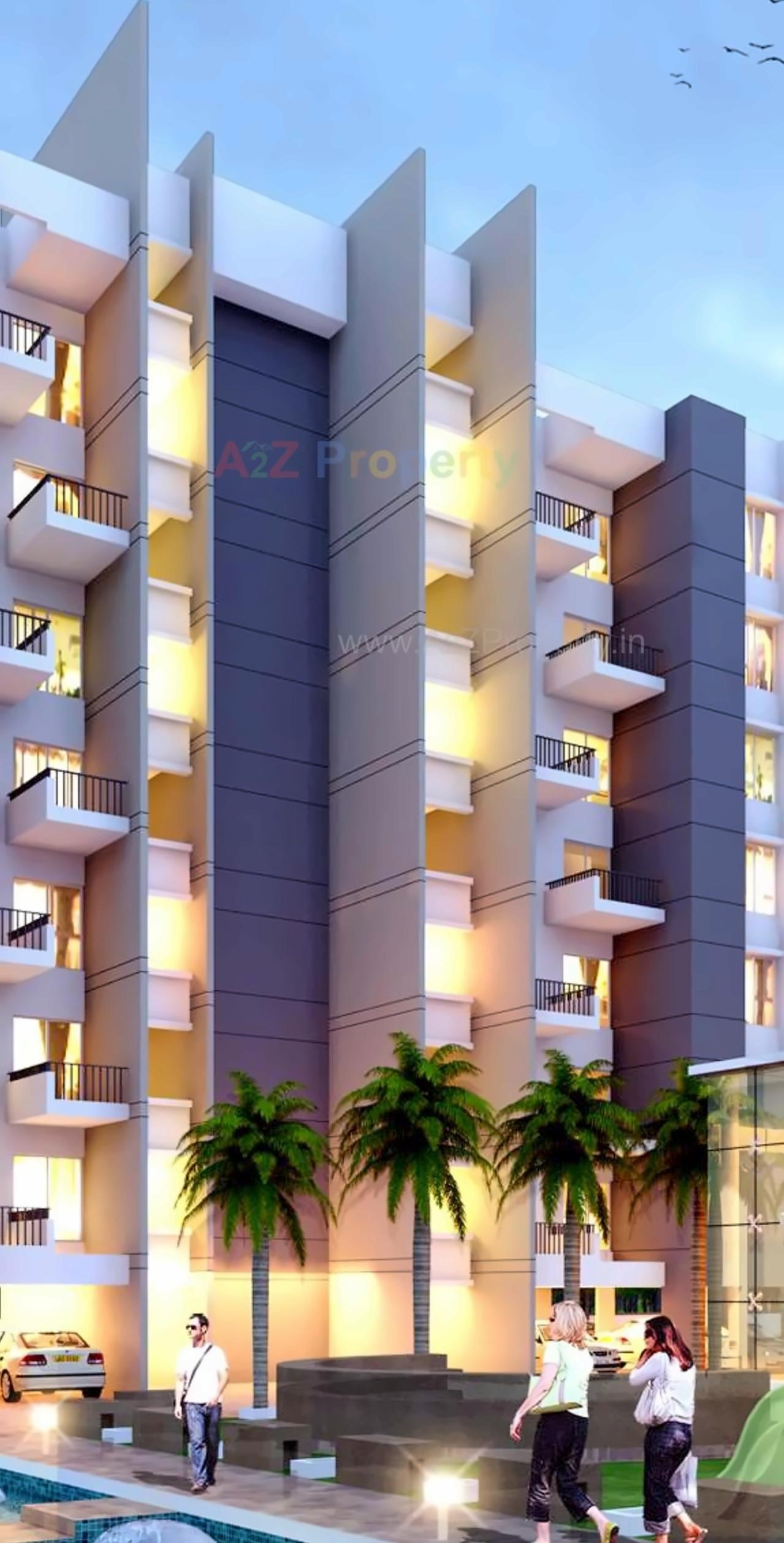 3D Elevation of real estate project Silver Arch located at Talegaon-dabhade-m-cl, Pune, Maharashtra