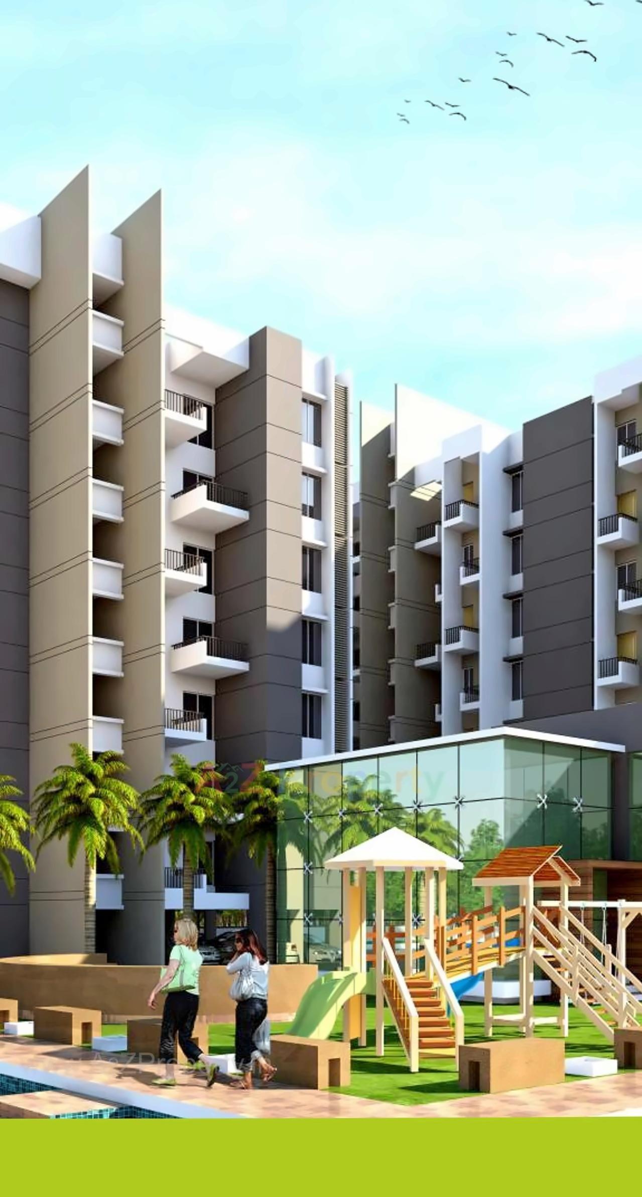 3D Elevation of real estate project Silver Arch located at Talegaon-dabhade-m-cl, Pune, Maharashtra