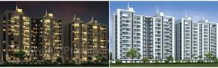 Elevation of real estate project Silver City A located at Pimpri-chinchawad-m-corp, Pune, Maharashtra