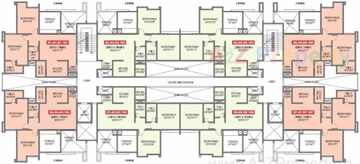 Layout of real estate project Silver City A located at Pimpri-chinchawad-m-corp, Pune, Maharashtra