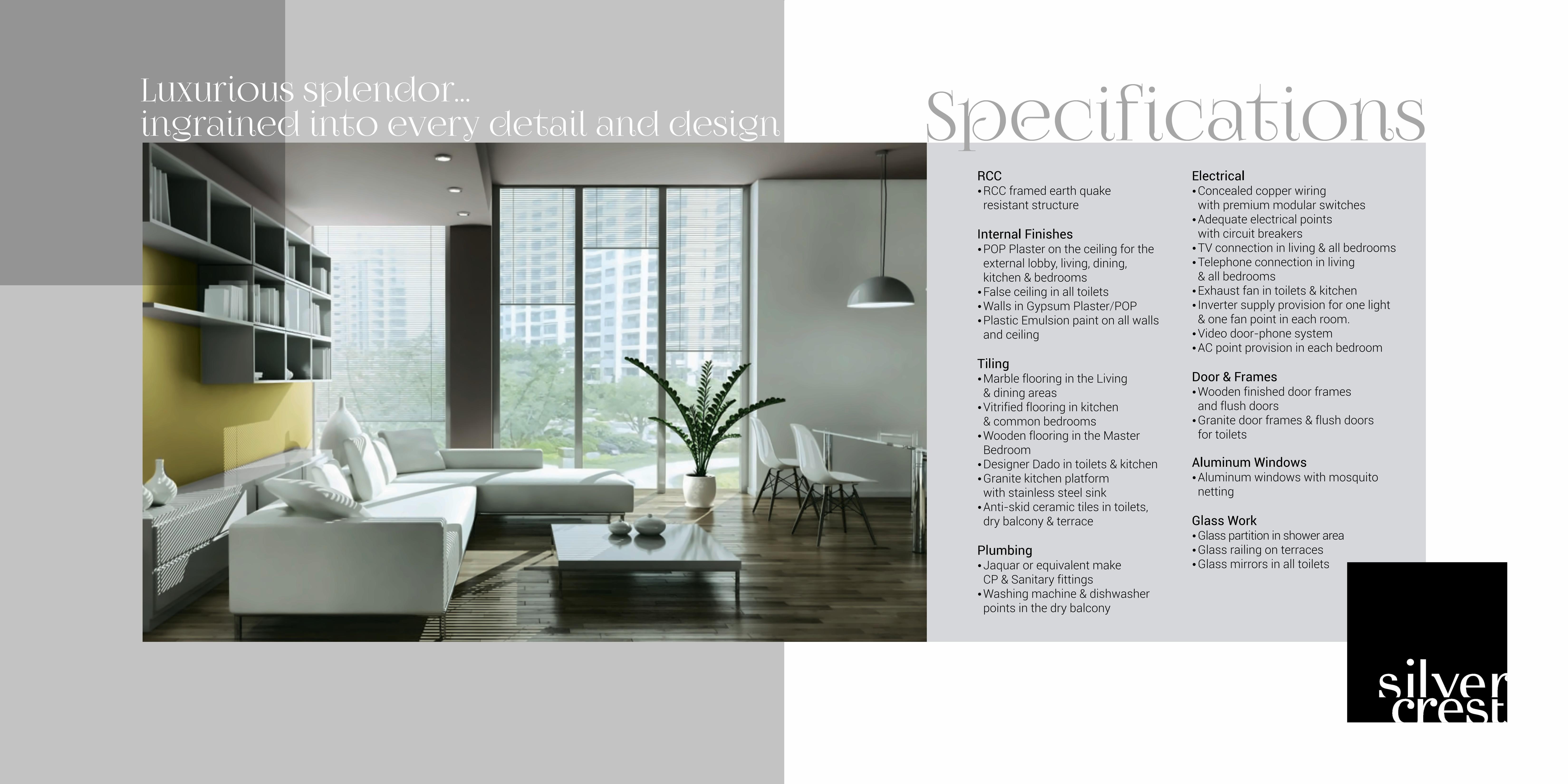 3D Elevation of real estate project Silver Crest located at Pimpri-chinchawad-m-corp, Pune, Maharashtra