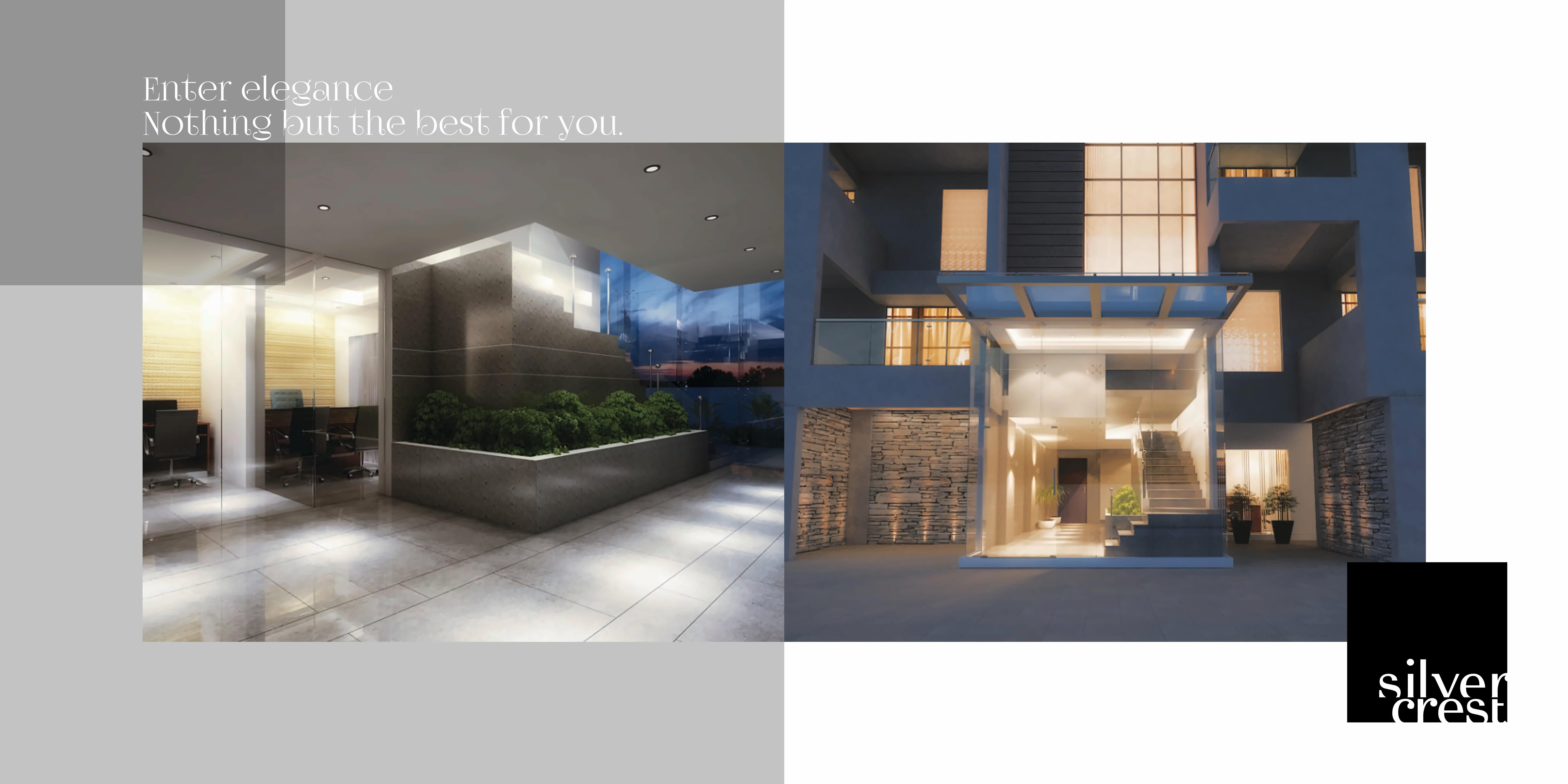 Layout of real estate project Silver Crest located at Pimpri-chinchawad-m-corp, Pune, Maharashtra