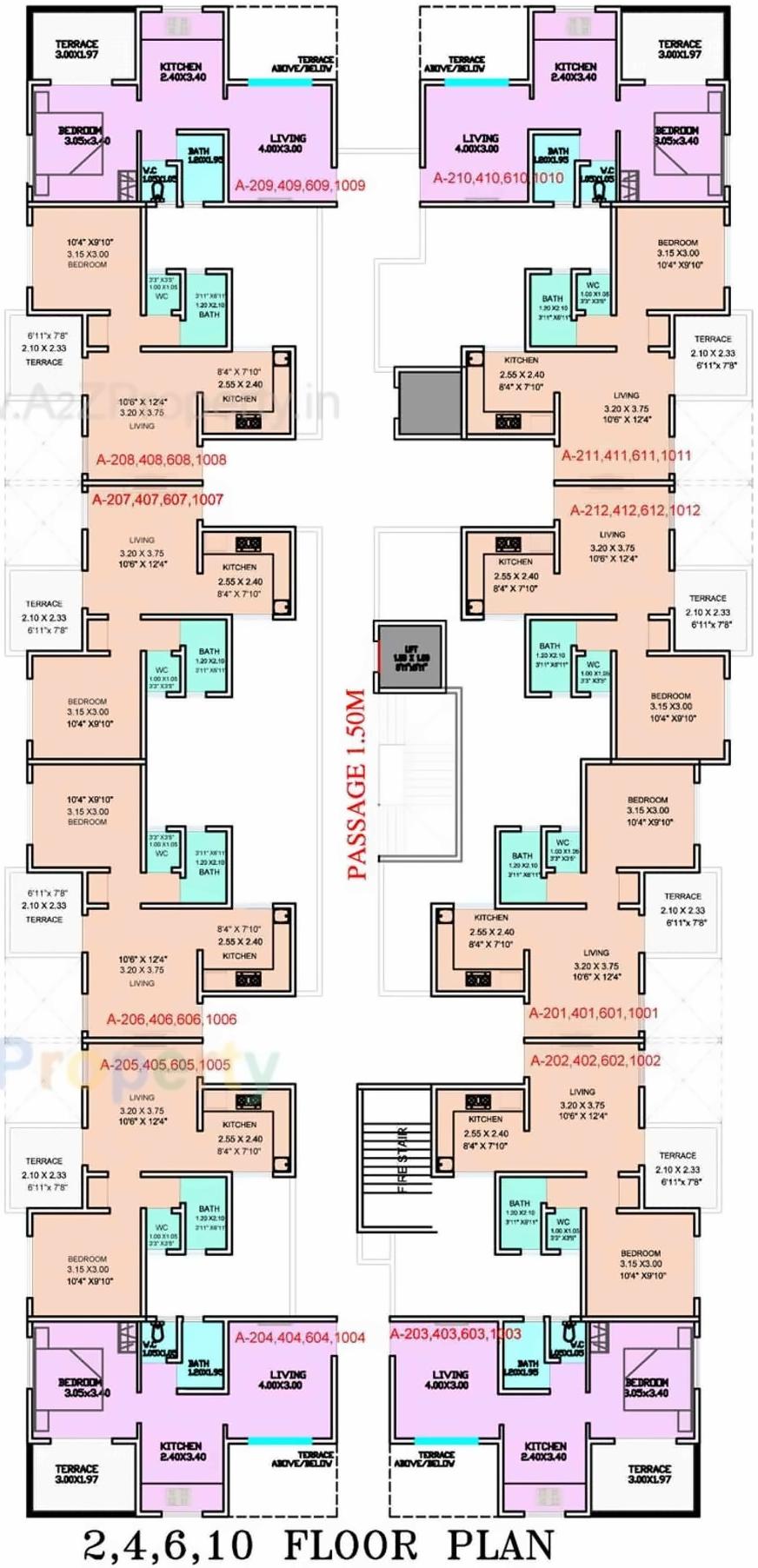 Layout of real estate project Silver Karishma located at Pimpri-chinchawad-m-corp, Pune, Maharashtra