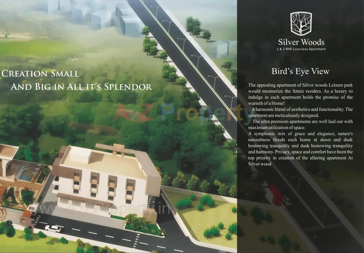 3D Elevation of real estate project Silver Woods located at Fursungi, Pune, Maharashtra