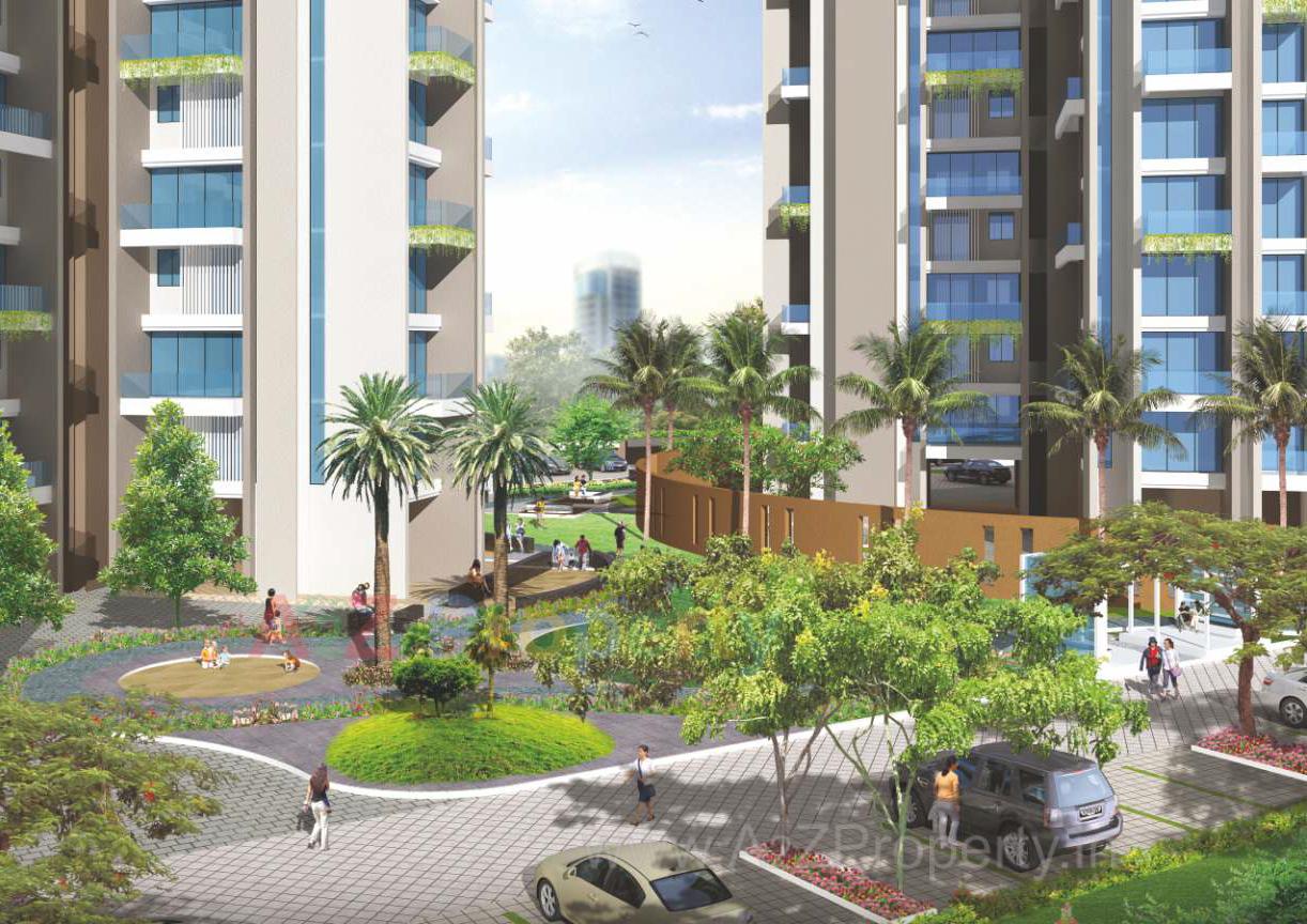 3D Elevation of real estate project Sirocco Grande located at Punawale, Pune, Maharashtra