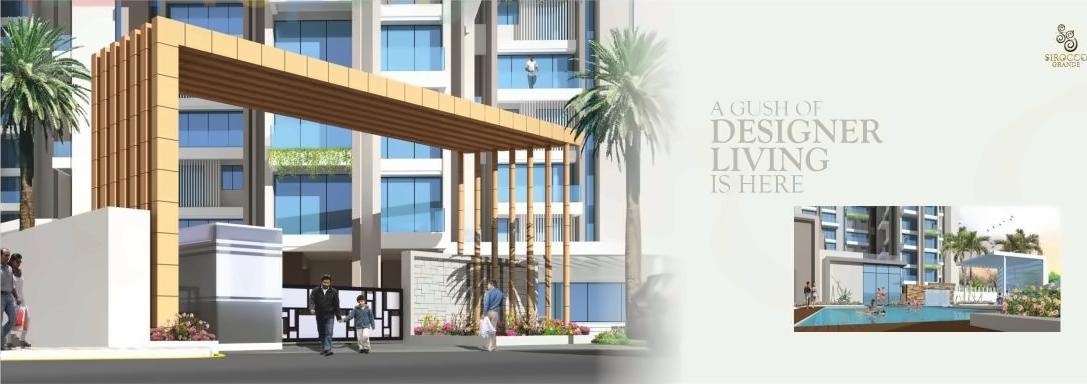 3D Elevation of real estate project Sirocco Grande located at Punawale, Pune, Maharashtra