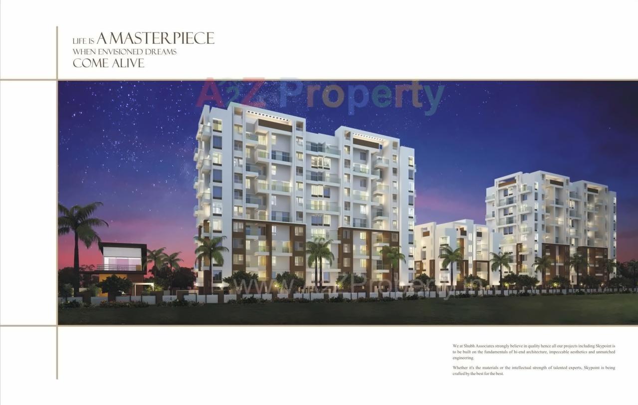 3D Elevation of real estate project Sky Point located at Mundhawa, Pune, Maharashtra