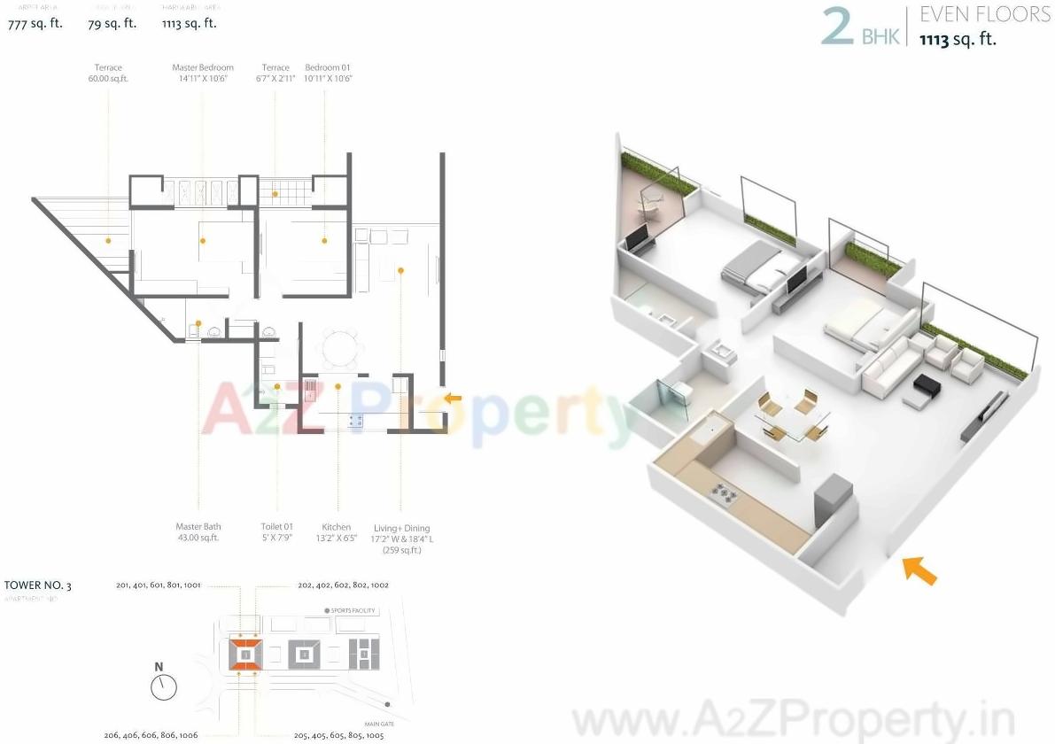 Layout of real estate project Skyi Manas Lake  located at Bhukum, Pune, Maharashtra