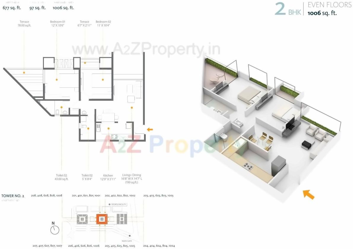 Layout of real estate project Skyi Manas Lake  located at Bhukum, Pune, Maharashtra