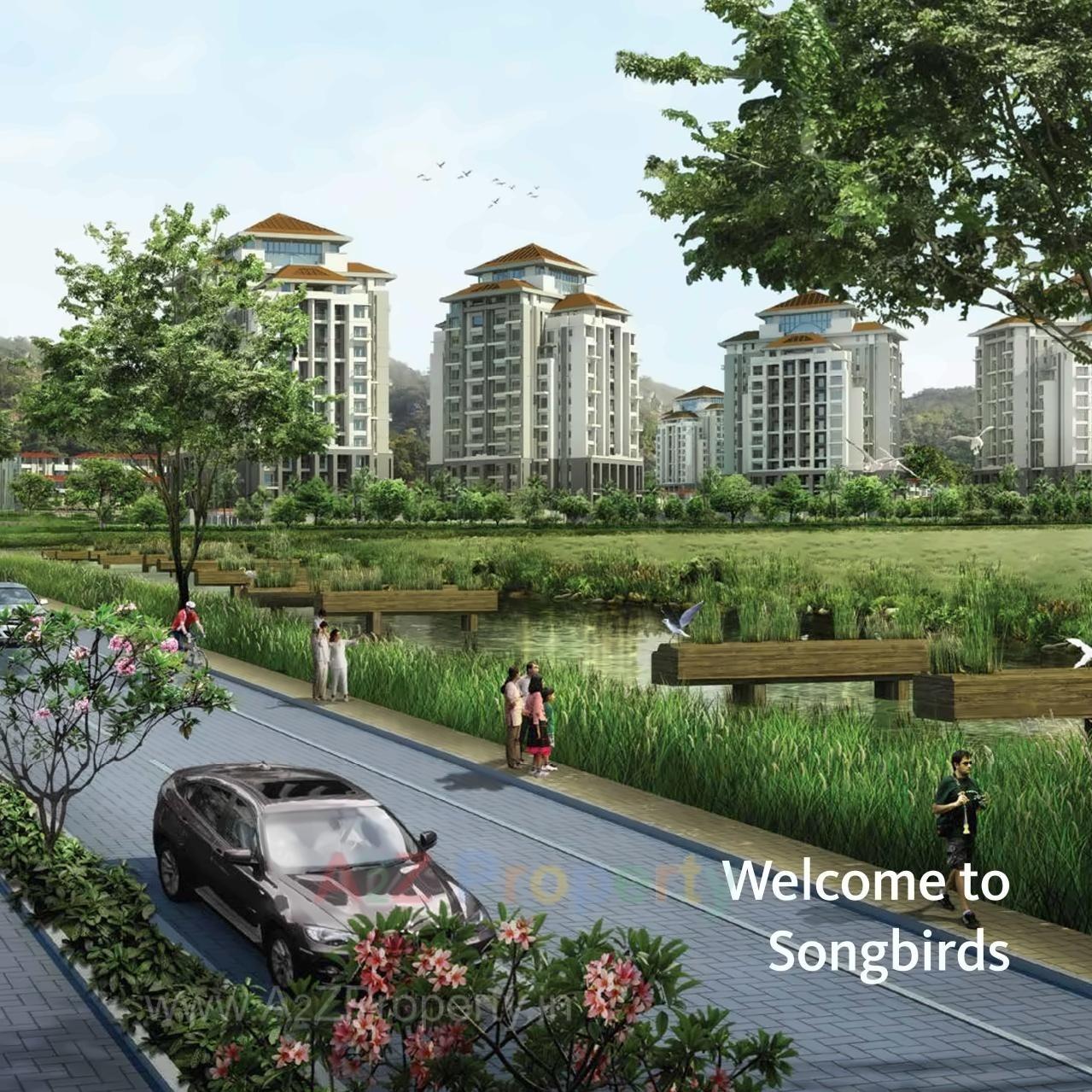 3D Elevation of real estate project Skyi Songbirds  B located at Bhugaon, Pune, Maharashtra