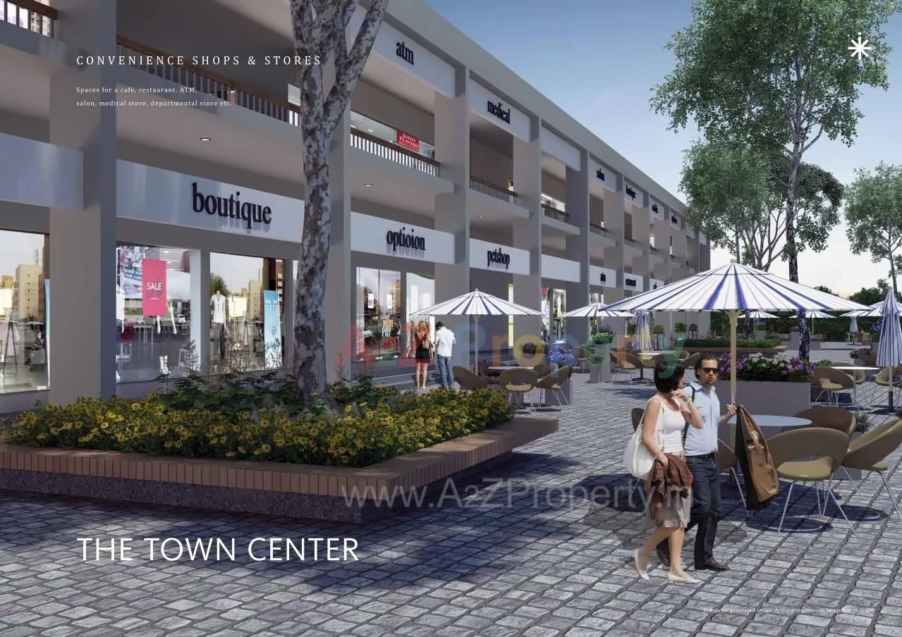 3D Elevation of real estate project Skyi Star Town  located at Bhukum, Pune, Maharashtra