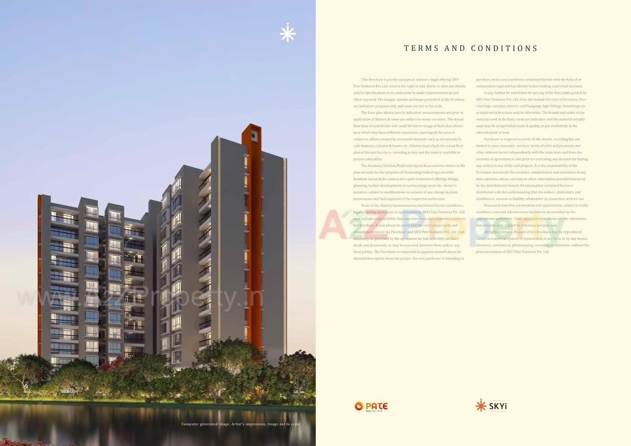 3D Elevation of real estate project Skyi Star Town  located at Bhukum, Pune, Maharashtra